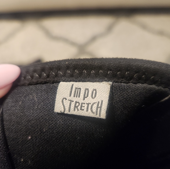 Womens black knee high heeled boots - Picture 7 of 9